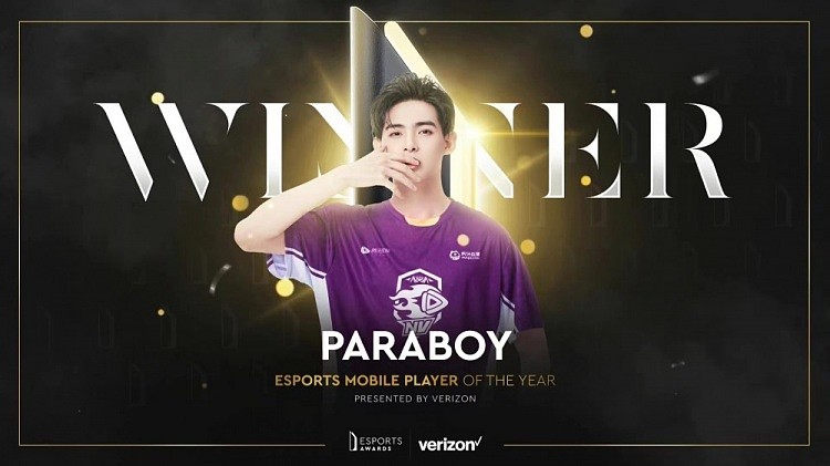年度最佳手游选手：和平精英NV战队Paraboy获得殊荣 - 1