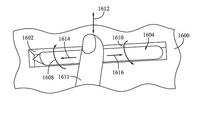 新专利显示苹果研究让Apple Pencil取代Touch Bar - 4