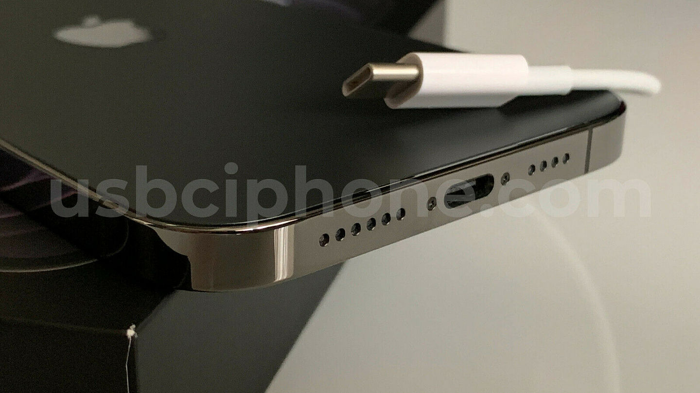 世界上第一台完成USB-C接口改造的iPhone 12 Pro Max在eBay上出售 - 1