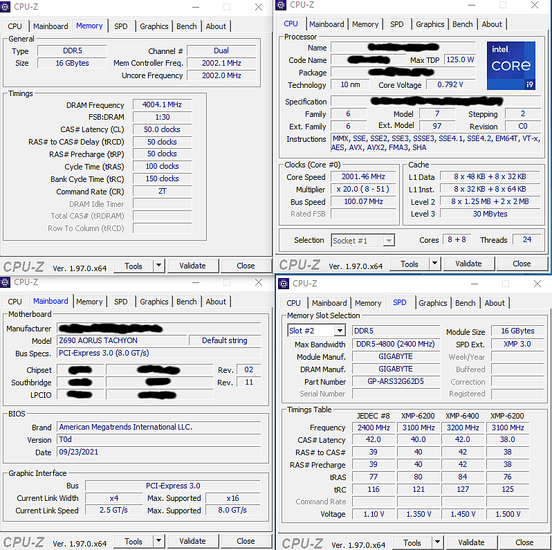 英特尔 i9-12900K 处理器再曝光：配超频至 8000 MT/s 的 DDR5 内存 - 1