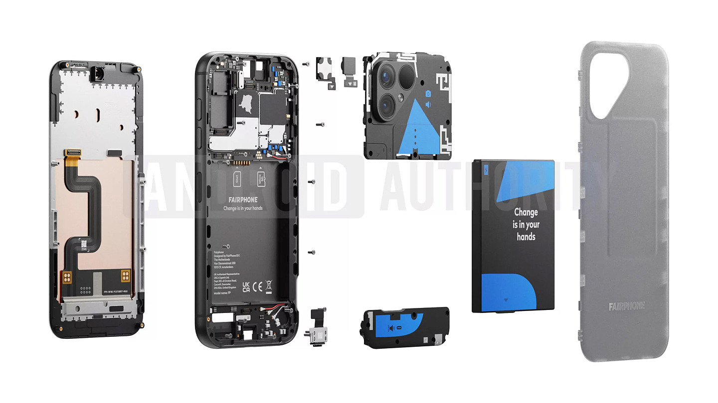 提供 5 年安卓版本更新和保修，Fairphone 5 手机渲染图曝光 - 4