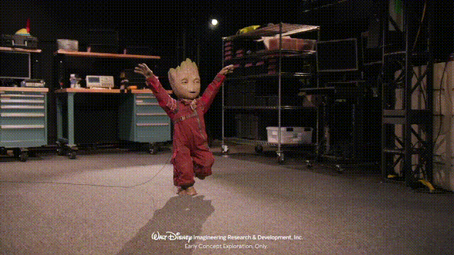 探秘迪士尼人形机器人：“树人”格鲁特表情生动，蜘蛛侠秀空中表演 - 3