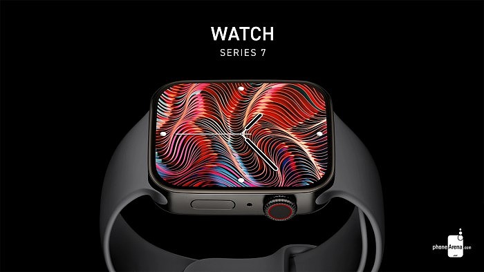 方方正正 Apple Watch Series 7 概念渲染欣赏 - 1