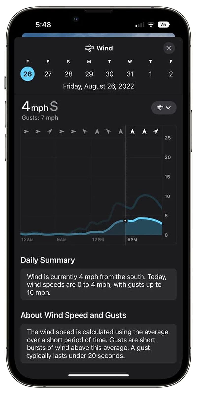 苹果 iOS 16 更新，天气 App 新功能盘点 - 9