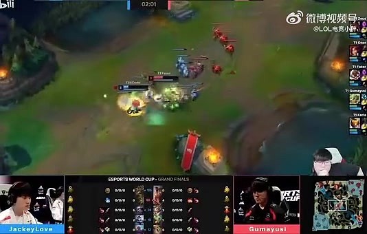 Wolf和韩国解说看小奶油2级单杀Faker 惨叫当场去世：啊啊啊啊 - 1