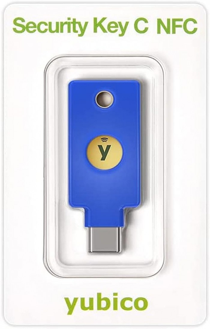 Yubico推Security Key C NFC加密狗 售价29美元 - 1