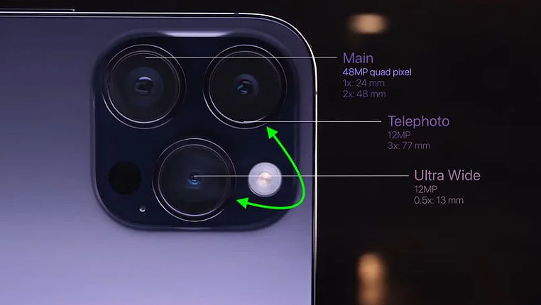 消息称因搭载潜望式镜头，苹果 iPhone 15 Pro Max 将采用新的相机布局 - 1