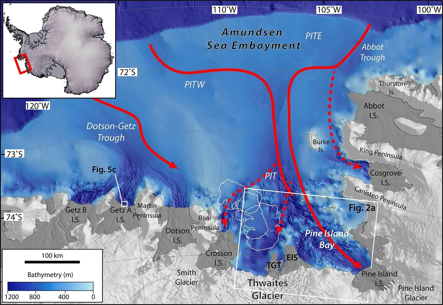 南极洲思韦茨冰川出现不稳状况 一旦解体上海等城市将受威胁 - 2