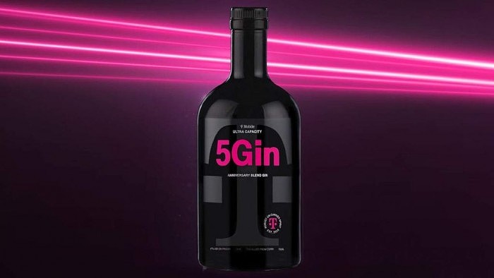 [图]为推广5G网络 T-Mobile推出限量杜松子酒5Gin和啤酒5Ginger - 1