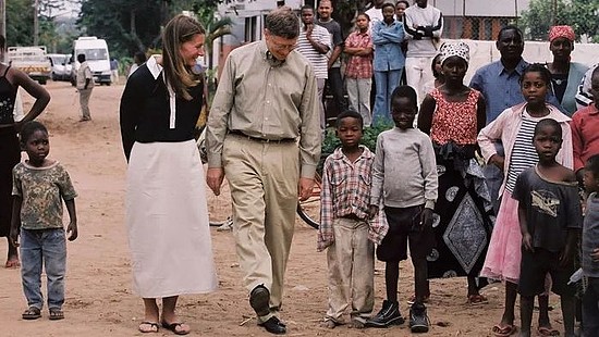 2003年比尔和梅琳达在非洲探访 / 盖茨基金会
