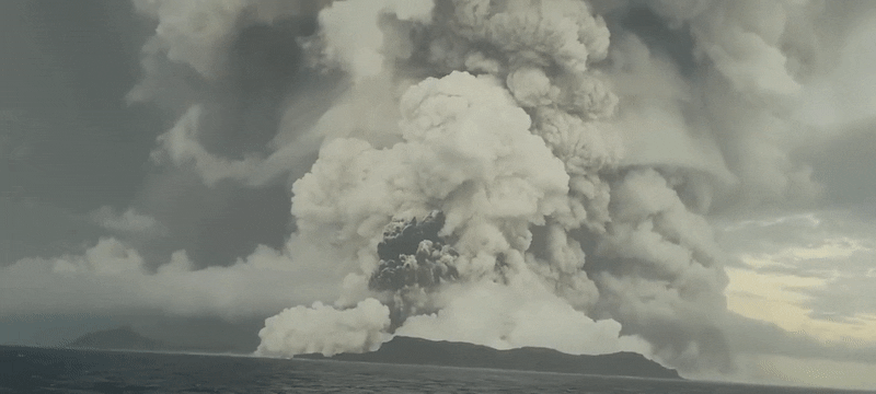 “千年一遇”的汤加火山剧烈喷发，“无夏之年”会出现吗？ - 1