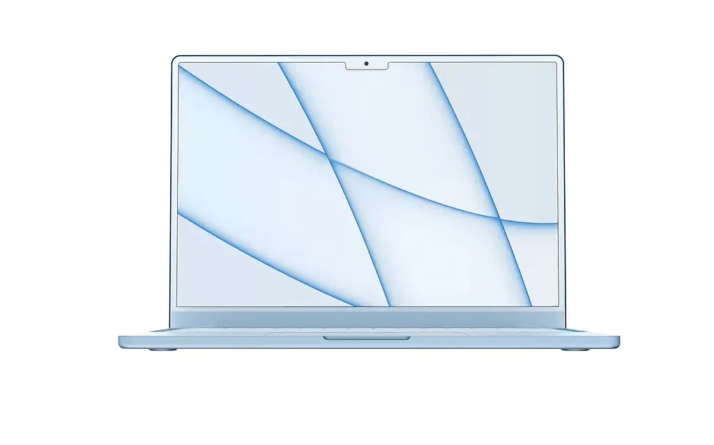 2022款MacBook Air高清渲染：白色边框+刘海设计 共有7种颜色供选择 - 2