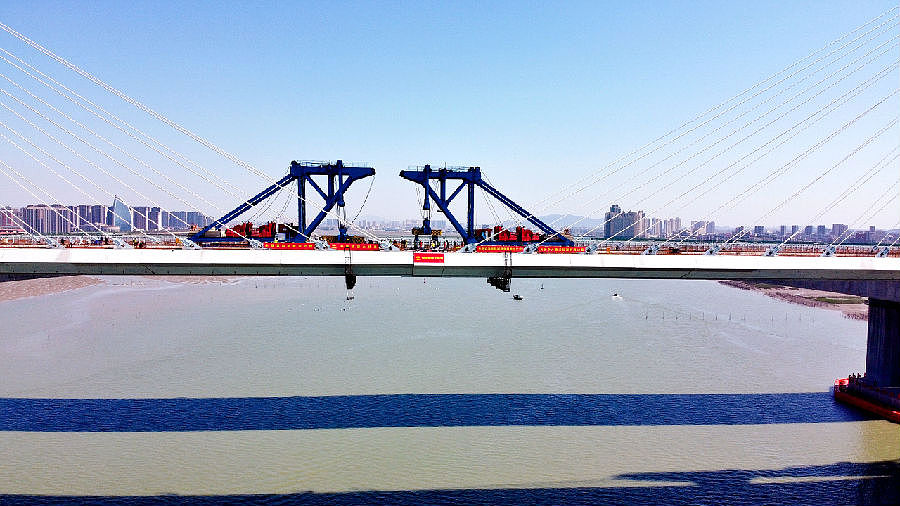 福厦高铁最后一座跨海大桥合龙 中国高铁将迈入跨海时代 - 1