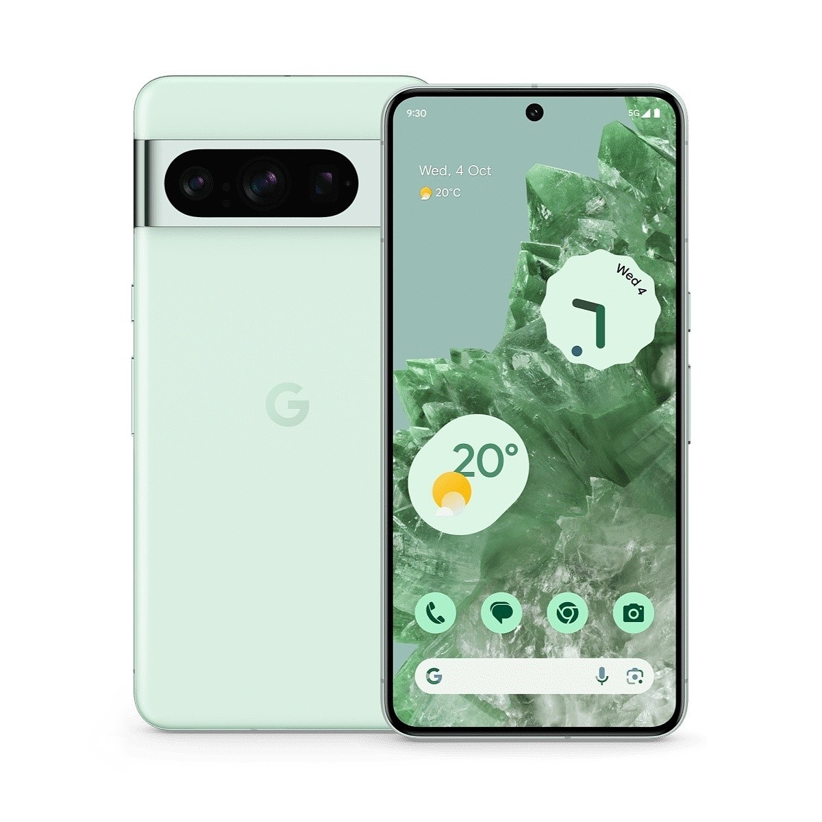谷歌 Pixel 8 Pro 手机全新薄荷绿配色渲染图曝光，清新气息扑面而来 - 1