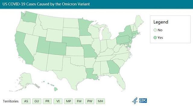 美国已有16个州出现奥密克戎病例 当局拟简化疫苗审批流程 - 1
