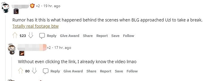 Reddit热议Uzi暂别赛场：Doggo被gsl冲的很冤，BLG让我想起大巴黎 - 16