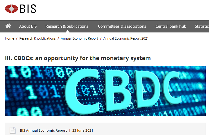 国际清算银行：支持各经济体发展央行数字货币 - 1