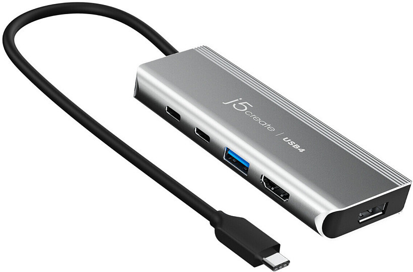 首批搭载英特尔 USB4 主控，厂商 j5create 发布新一代扩展坞 - 1