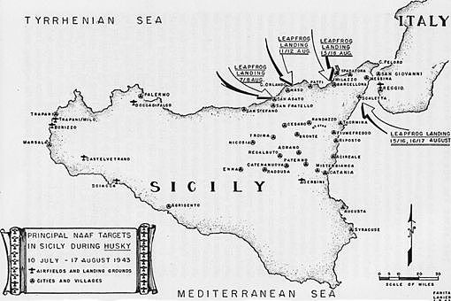 西西里岛登陆战经过 - 1