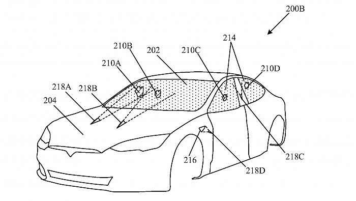 [图]特斯拉新专利：利用激光替代雨刮器清理车辆外部杂物 - 1