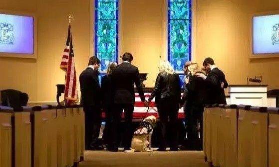 3年前老布什葬礼上，一只拉布拉多趴在灵柩前不肯离去，后来怎样 - 20