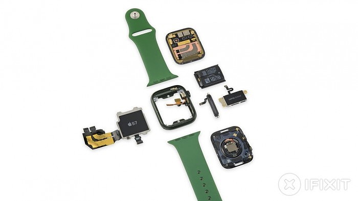 [视频]iFixit拆解Apple Watch Series 7：电池容量曝光 更换屏幕更简单 - 10