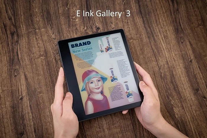 元太科技推出新一代E-Ink全彩电子纸 彩色更新时间仅需10秒 - 2
