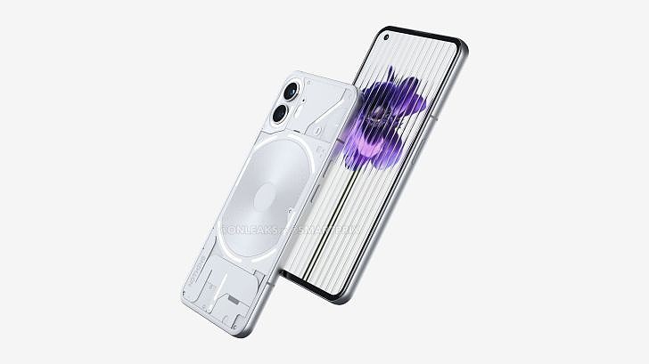 Nothing Phone (2) 手机渲染图曝光，依然采用透明背板设计 - 2