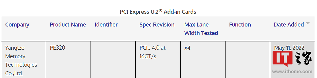 长江存储自研 SSD 主控？已通过 PCI-SIG 验证，均为 PCIe 4.0 x4 接口 - 2