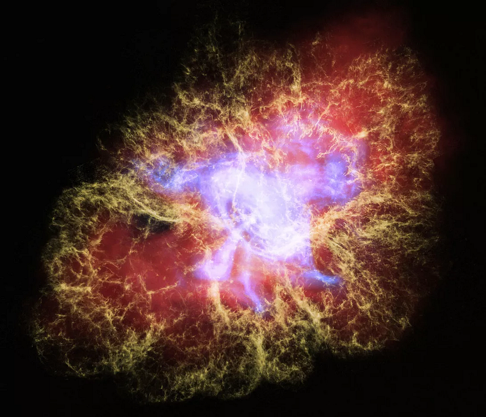 新研究：蟹状星云比之前认为的更亮、更具活力 - 1