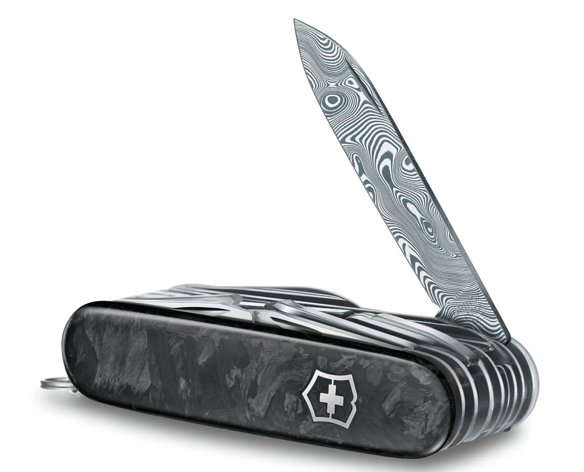 Victorinox推限量版Champ瑞士军刀：采用大马士革钢刀片 - 3