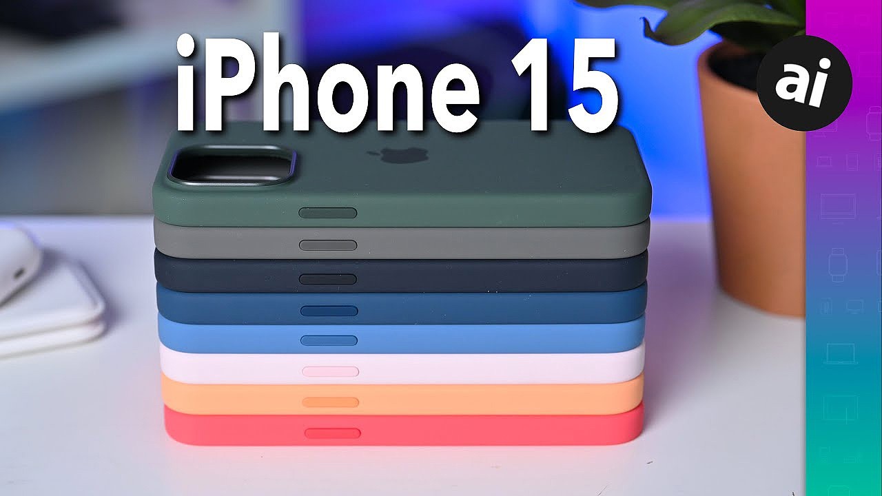 苹果 iPhone 15 系列硅胶保护套上手：8 种颜色，售价 399 元 - 1