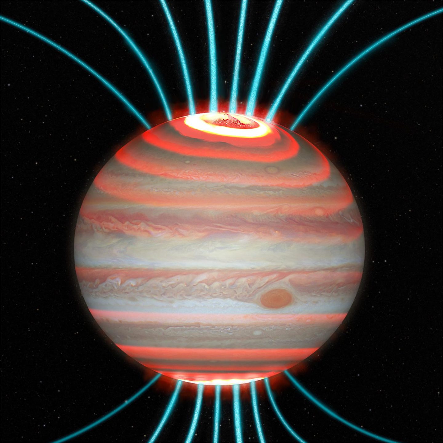 NASA NuSTAR发现有史从木星探测到的最高能量的光 - 2