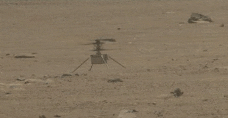 “机智号”火星直升机又获一项新殊荣：罗伯特-J-科利尔奖杯 - 2