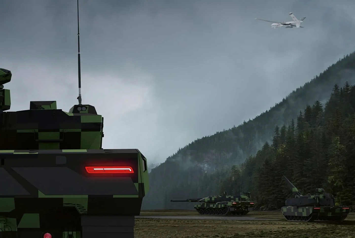 融合了杀伤力和机动性，Rheinmetall新一代主战坦克概念车展出 - 5