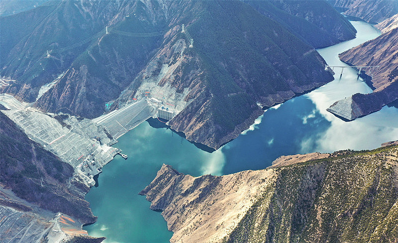 我国海拔最高的雅砻江两河口水电站全部机组投产发电 - 2