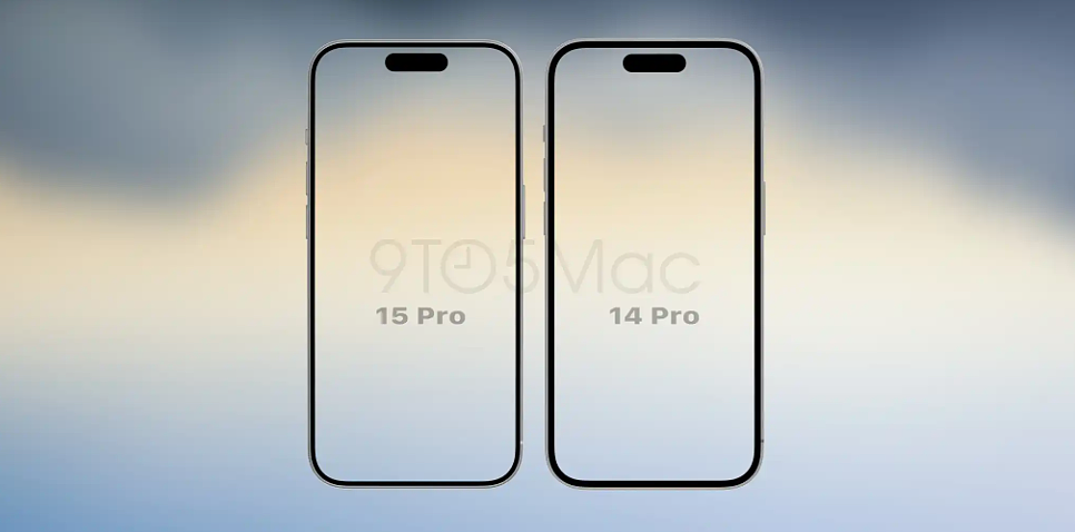 iPhone 15 Pro系列屏幕边框大对比：较 iPhone X 缩小了 30% - 3