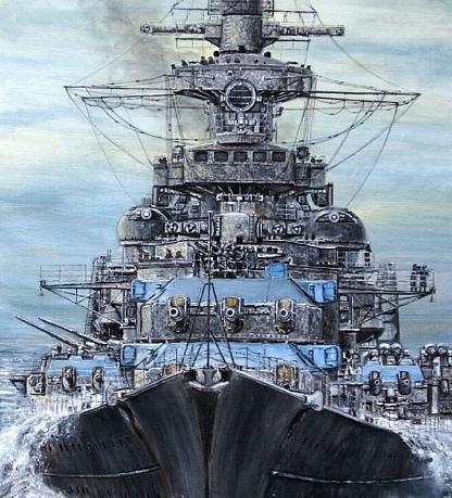 沙恩霍斯特号战列舰与光荣号航母的海战传奇 - 1