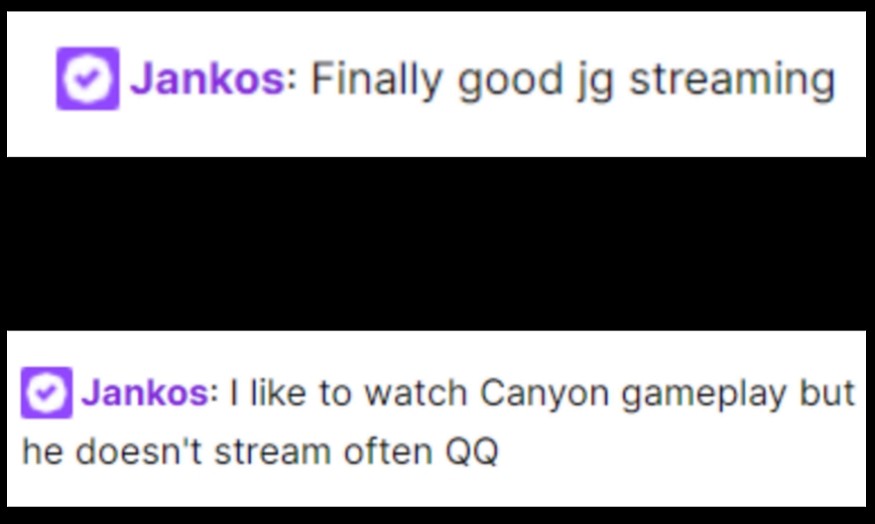 Jankos现身Canyon直播间化身迷弟：终于有个厉害打野直播了！ - 2
