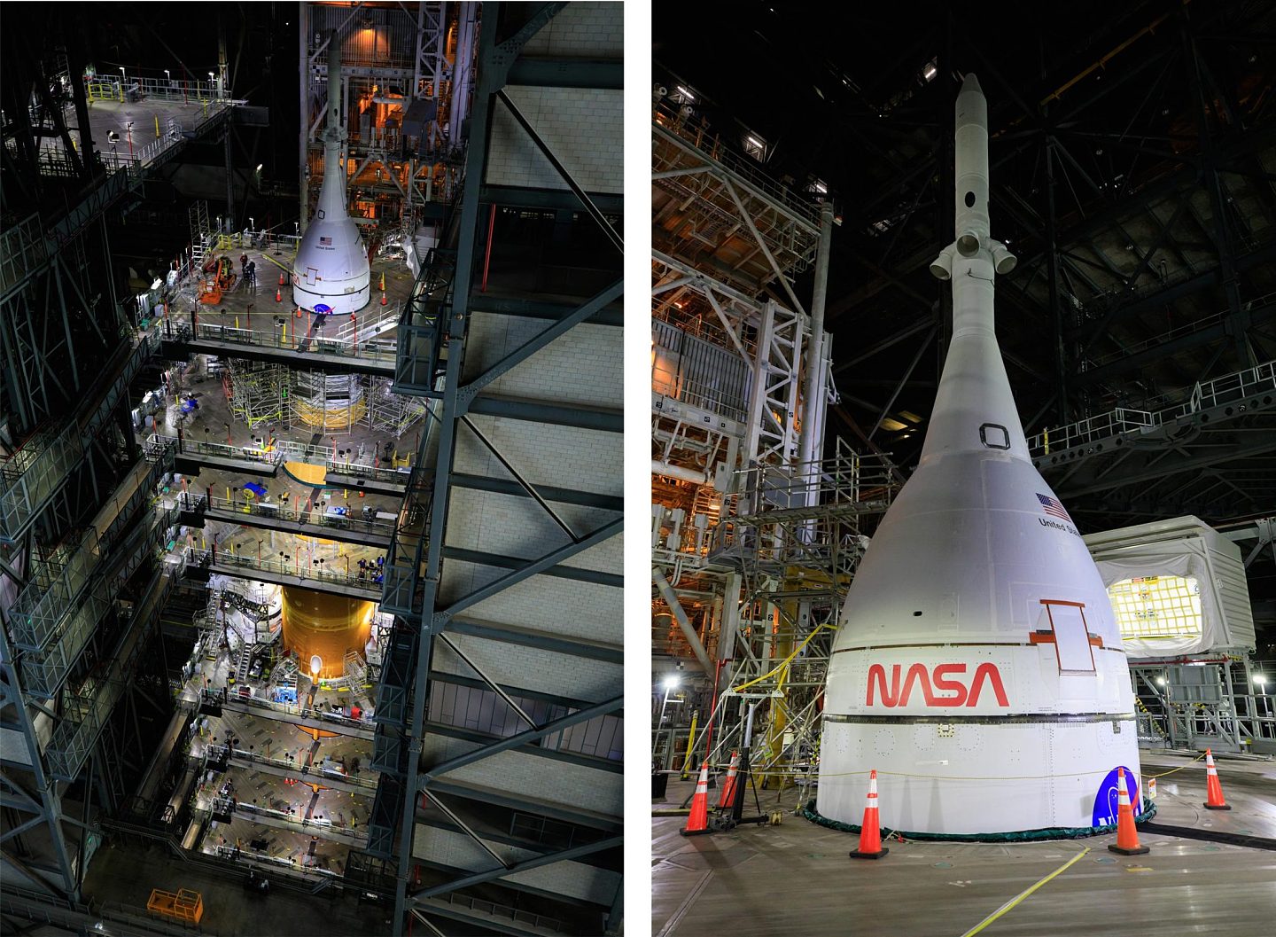 在NASA Artemis I被推至发射台之前，第一批平台已被收回 - 2
