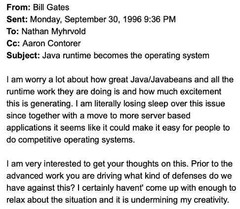 一直被唱衰的 Java，曾令比尔·盖茨“焦虑难眠” - 2