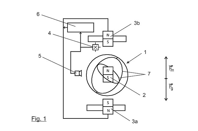 奔驰公布新专利：用上磁悬浮技术 用“球”就可控制信息娱乐系统 - 1