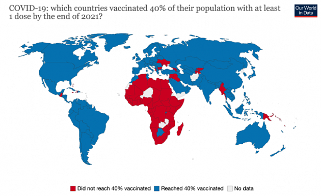三图看懂全球疫苗接种情况：美国或难完成WHO接种目标 - 2