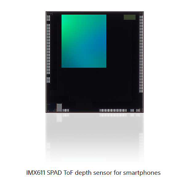 索尼发布 IMX611 智能手机 SPAD ToF 景深传感器，可实现高精度测量物距 - 1