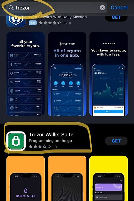 假冒 Trezor 钱包的诈骗应用横行 App Store，苹果审核机制遭质疑 - 2