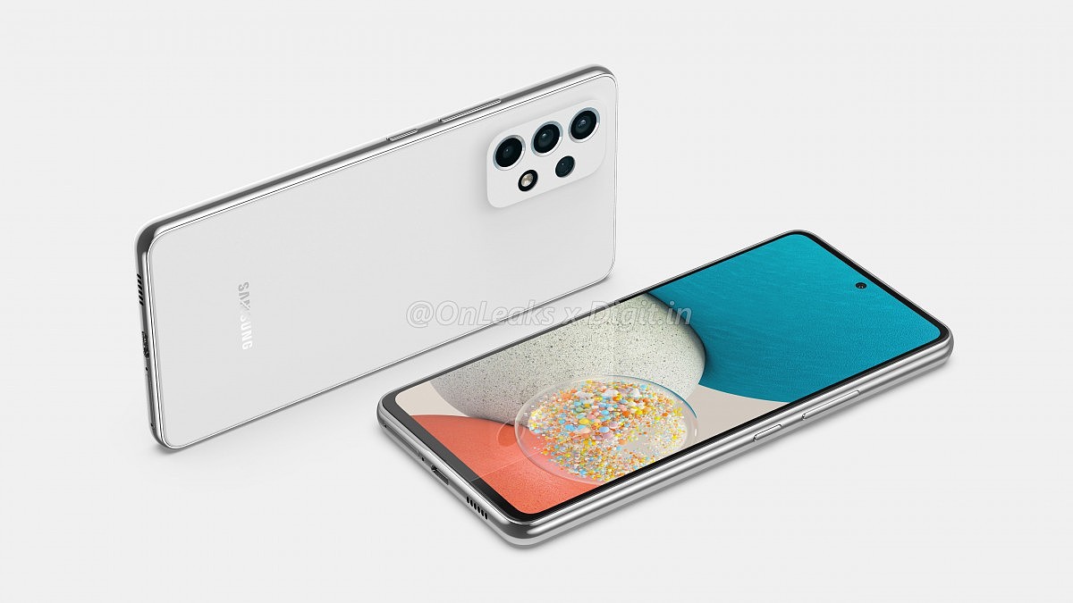 Galaxy A53 5G渲染图显示新机对熟悉的设计进行了小幅改进 不含耳机插孔 - 5
