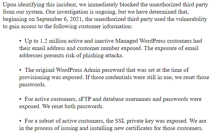 GoDaddy向SEC披露黑客入侵事件 120万账户信息被泄露 - 3