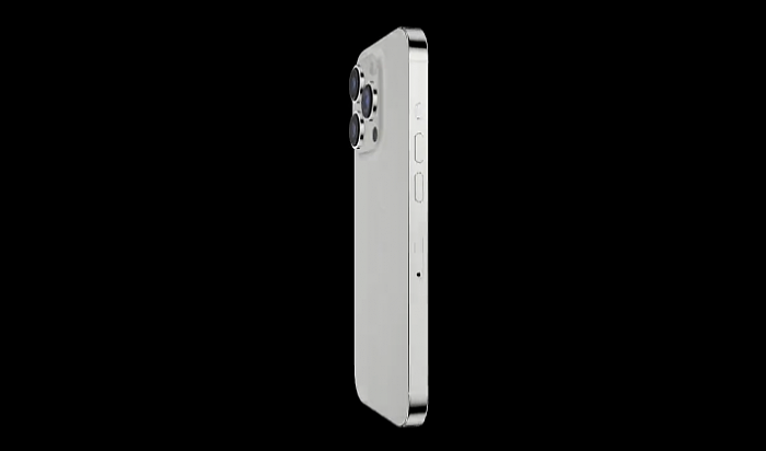 iPhone 14 Pro最新概念图出炉：感叹号挖孔面积巨大、亮面不锈钢边框 - 2