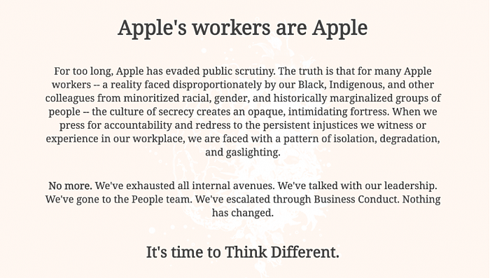 苹果员工举起“Apple Too”大旗 硅谷公司职场反骚扰抗争持续升温 - 2
