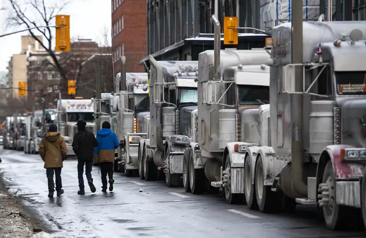 受加拿大卡车司机示威影响 丰田、通用北美工厂供应链中断 - 1